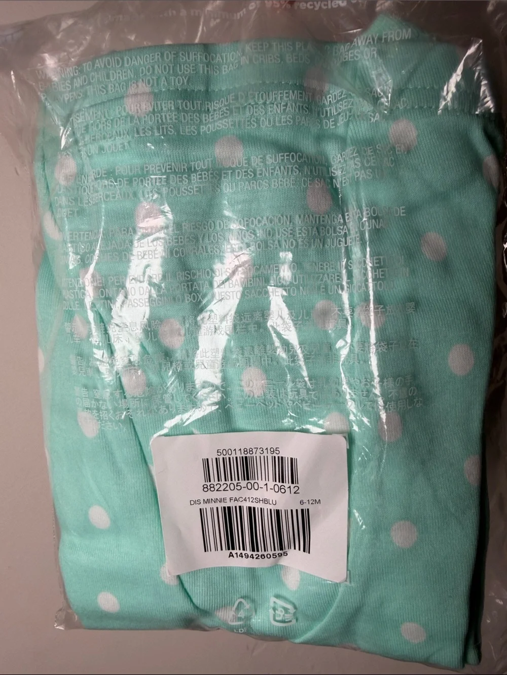 Gap Pajama Disney Minnie Mouse 100 Organic Cotton PJ Set 6 12 month girls mickey